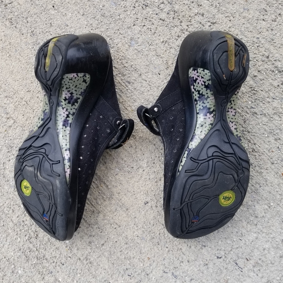 J41 Vintage retro clog shoes - Picture 3 of 3